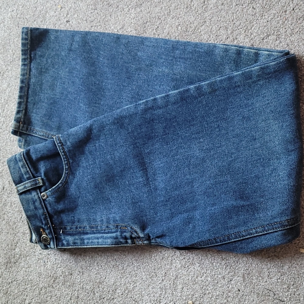 Arizona straight leg blue jeans